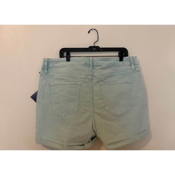 Women's Mint Jean Shorts - Picture 4 of 6